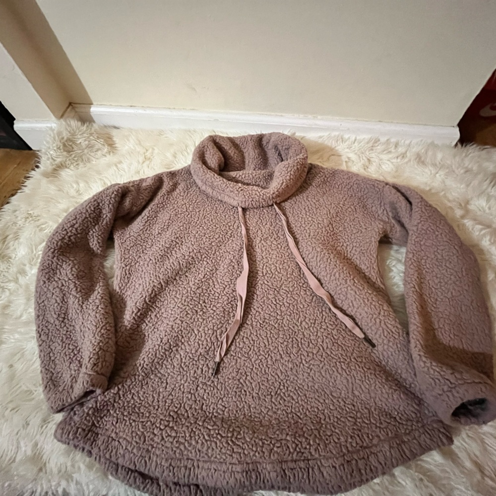 Cowl neck sweatshirt